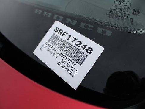 New 2025 Ford Bronco Sport Heritage w/ Convenience Package image 30