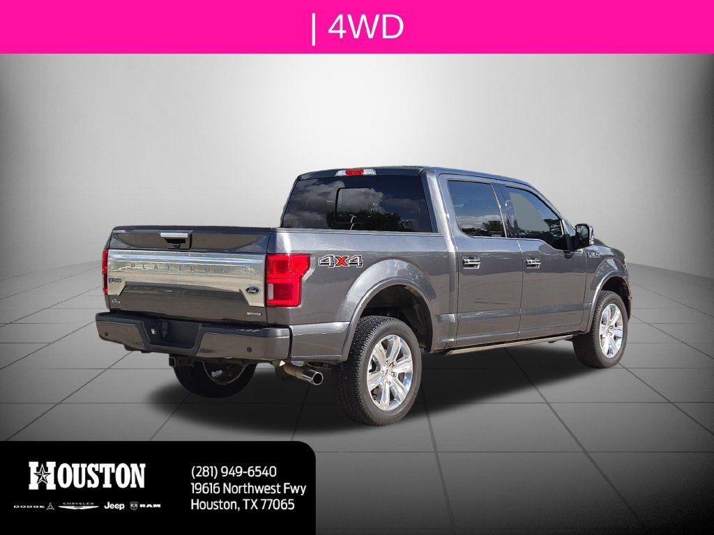 Used 2020 Ford F150 Platinum w/ Max Trailer Tow Package AWD/4WD image 4
