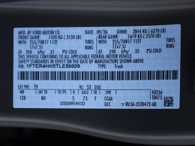 New 2026 Ford Ranger XLT w/ Equipment Group 301A High AWD/4WD image 33