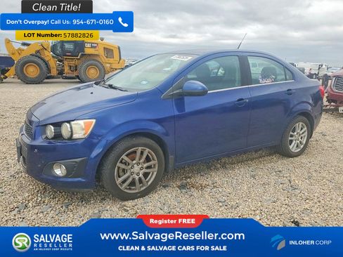 Used 2013 Chevrolet Sonic LT w/ Wheels and Fog Lamp Package FWD image 1