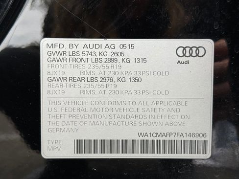 Used 2015 Audi Q5 TDI Premium Plus w/ Technology Package AWD/4WD image 42