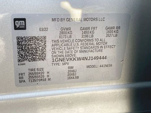 Used 2022 Chevrolet Traverse Premier image 34