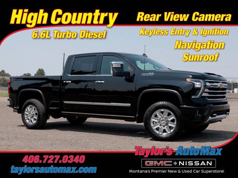 Used 2024 Chevrolet Silverado 3500 High Country w/ High Country Premium Package AWD/4WD image 1