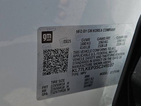 Used 2025 Chevrolet Trax ACTIV w/ Driver Confidence Package FWD image 25