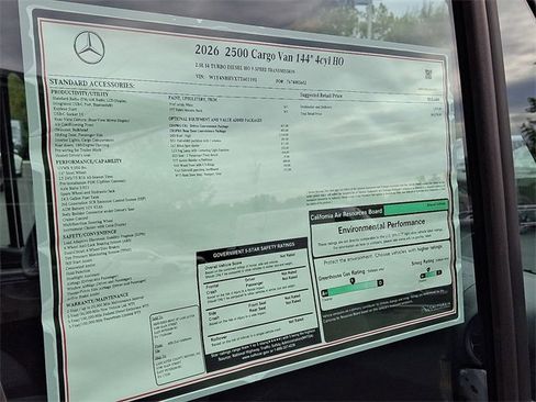 New 2026 Mercedes-Benz Sprinter 144 Cargo image 23