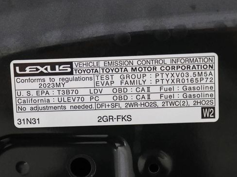 Used 2023 Lexus IS 350 F Sport w/ Accessory Package 2 RWD image 29