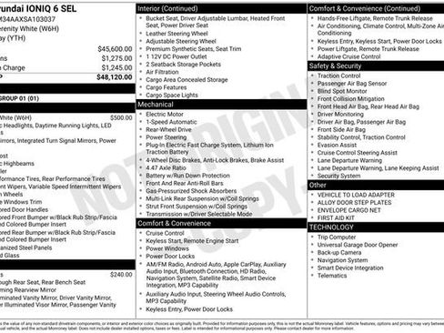 New 2025 Hyundai Ioniq 6 SEL image 22