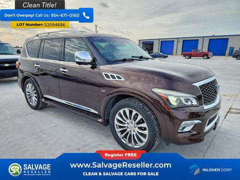 Used 2017 INFINITI QX80 2WD w/ Deluxe Technology Package image 5