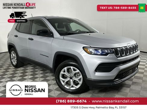 Used 2025 Jeep Compass Sport image 1
