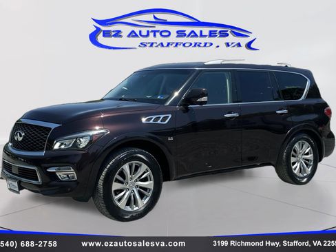 Used 2016 INFINITI QX80 4WD w/ Driver's Assistance Package image 9