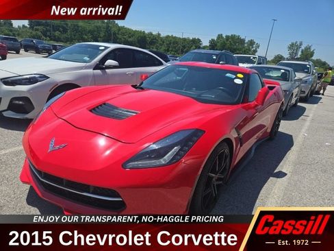 Used 2015 Chevrolet Corvette Stingray Coupe w/ 2LT Preferred Equipment Group RWD image 1
