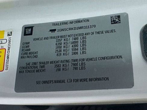 Used 2021 Chevrolet Tahoe RST w/ Luxury Package RWD image 39