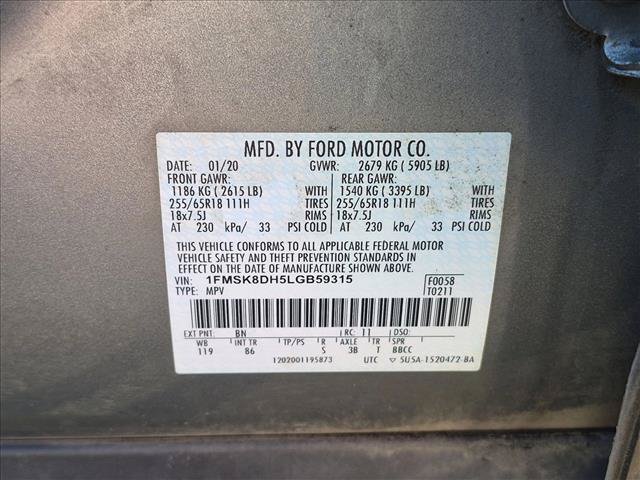 Used 2020 Ford Explorer XLT AWD/4WD image 14