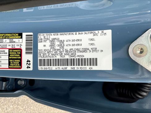 Used 2026 Toyota Tacoma TRD Sport image 32