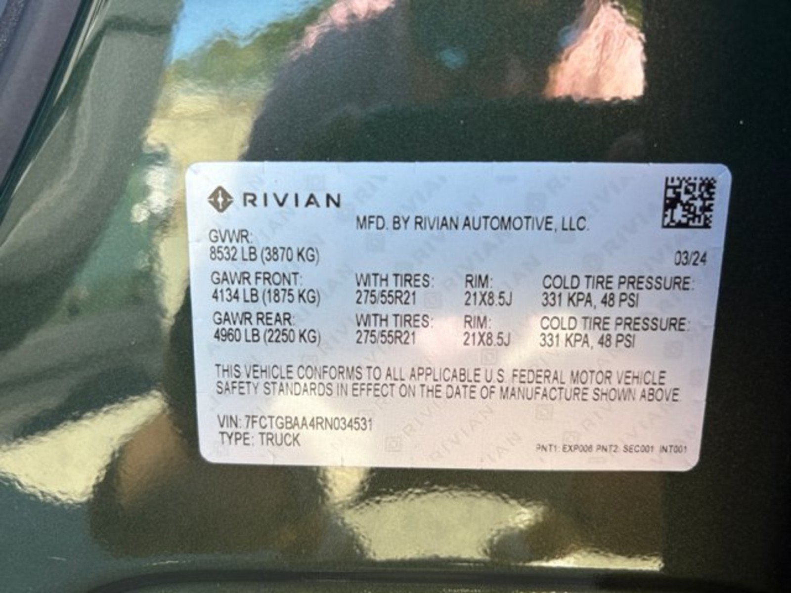 Used 2024 Rivian R1T Adventure Dual AWD/4WD image 22