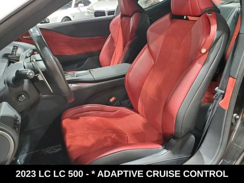 Used 2023 Lexus LC 500 Coupe w/ Sport Package RWD image 6