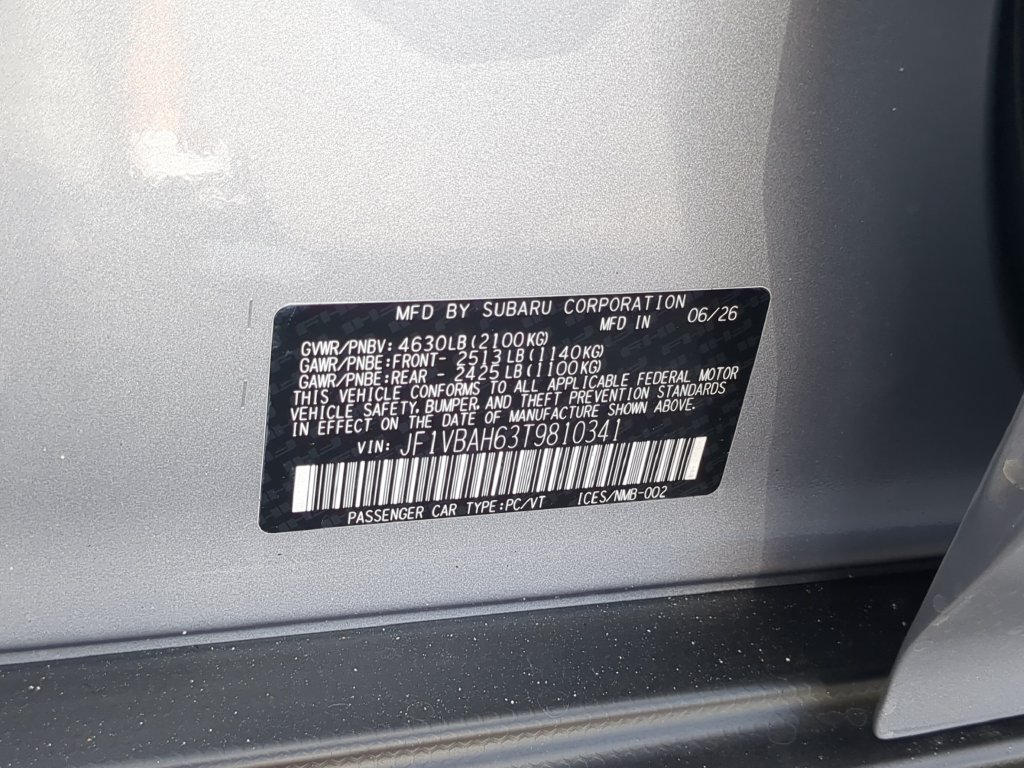 New 2026 Subaru WRX Premium AWD/4WD image 33