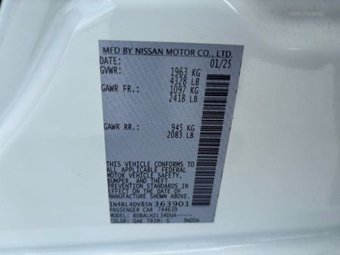 Used 2025 Nissan Altima 2.5 SV FWD image 28