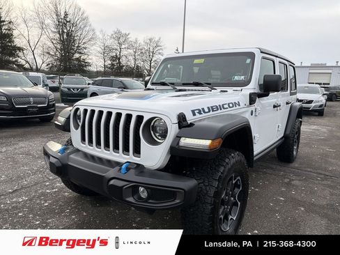 Used 2023 Jeep Wrangler Unlimited Rubicon 4xe w/ Cold Weather Group image 1