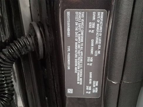 Used 2024 Lucid Air Touring image 27