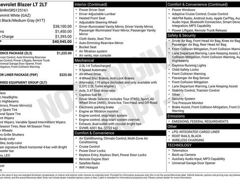 Used 2024 Chevrolet Blazer LT w/ Convenience Package image 5