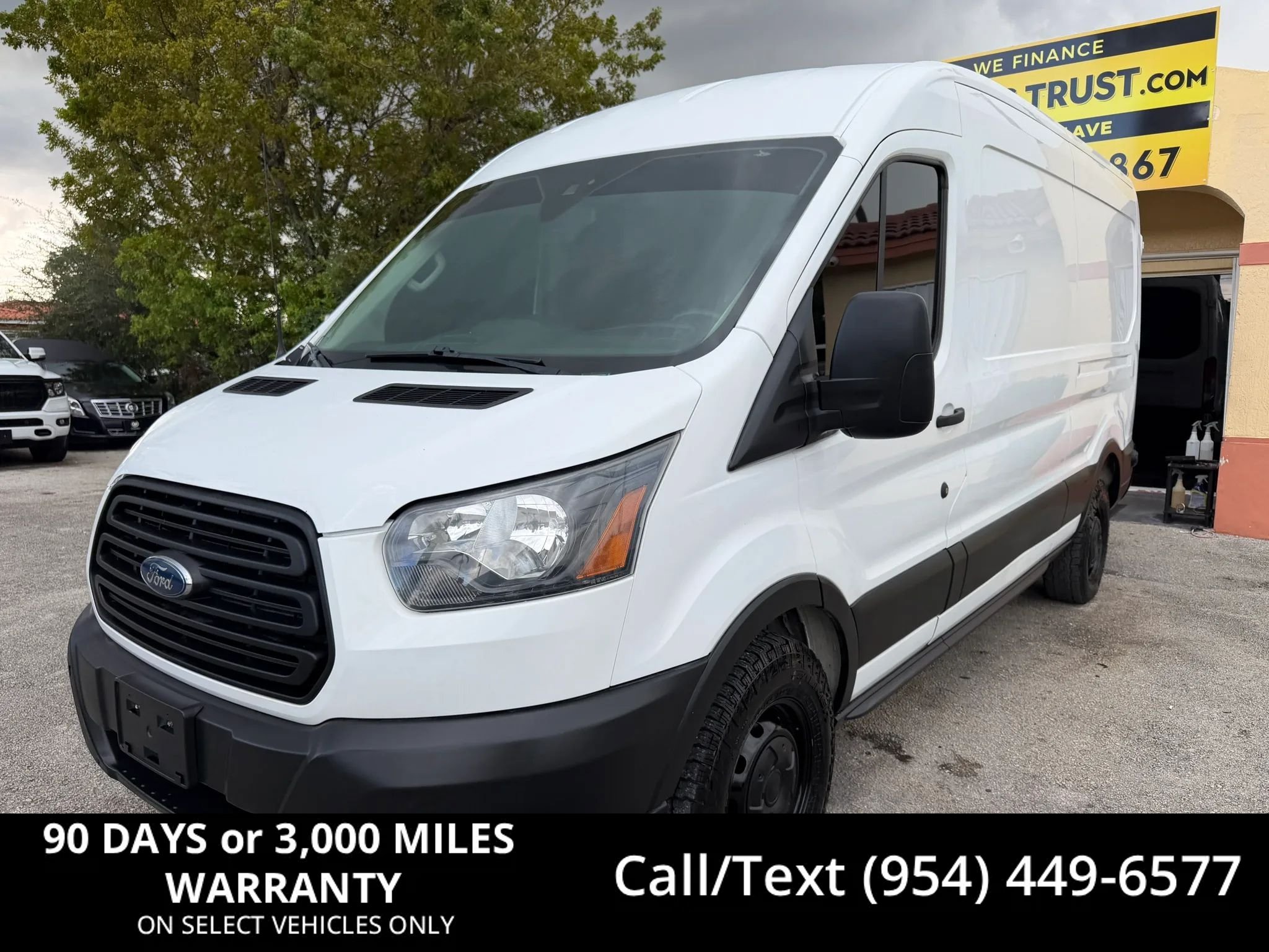 Used 2019 Ford Transit 250 148 Medium Roof w/ Interior Upgrade Package RWD image 1