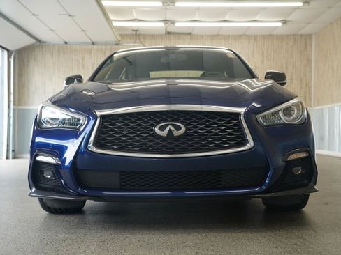 Used 2019 INFINITI Q50 Red Sport 400 w/ Proactive Package AWD/4WD image 3