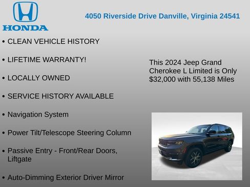 Used 2024 Jeep Grand Cherokee L Limited w/ Luxury Tech Group II image 17
