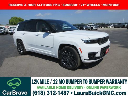 Used 2025 Jeep Grand Cherokee L Summit AWD/4WD image 1
