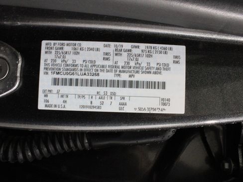 Used 2020 Ford Escape SE FWD image 34