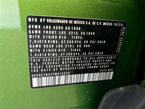 New 2026 Volkswagen Taos SE image 49