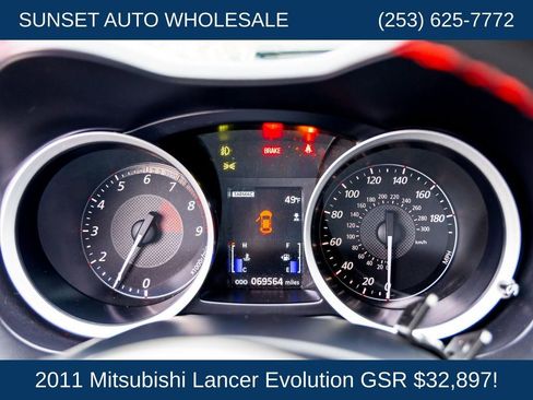 Used 2011 Mitsubishi Lancer Evolution GSR AWD/4WD image 65