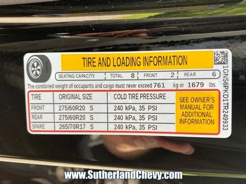 New 2026 Chevrolet Tahoe Z71 w/ Comfort Package AWD/4WD image 57