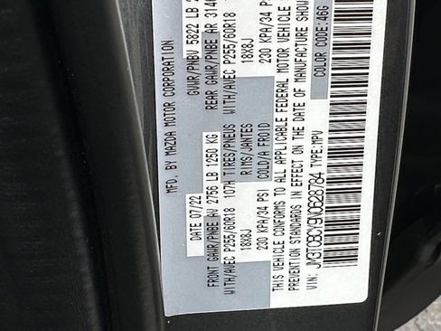 Used 2022 MAZDA CX-9 Touring w/ Touring Premium Package image 28