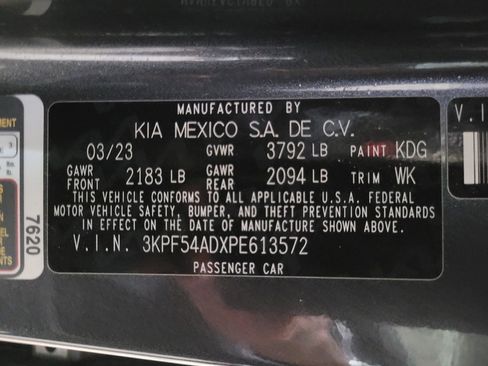 Used 2023 Kia Forte GT-Line w/ GT-Line Premium Package FWD image 33