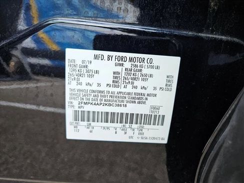 Used 2019 Ford Edge ST w/ Equipment Group 401A AWD/4WD image 19