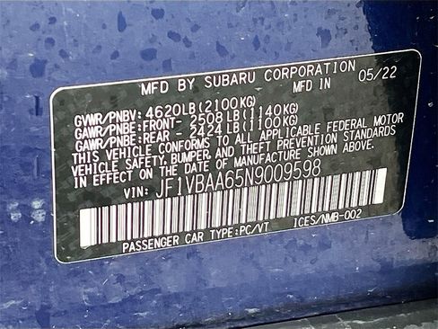 Used 2022 Subaru WRX image 30