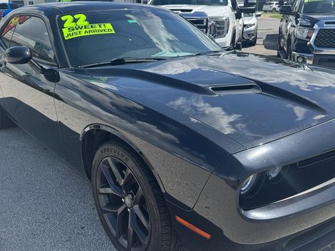 Used 2022 Dodge Challenger SXT w/ Blacktop Package RWD image 3