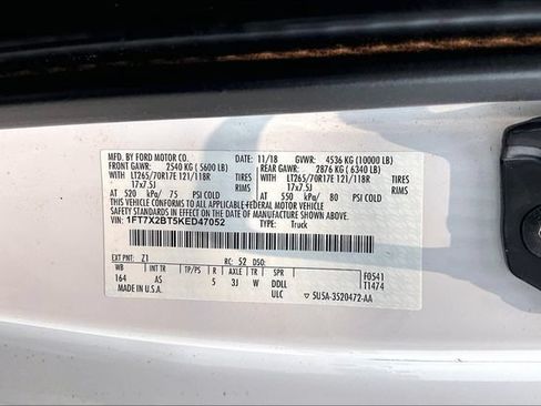 Used 2019 Ford F250 XL w/ XL Value Package AWD/4WD image 6