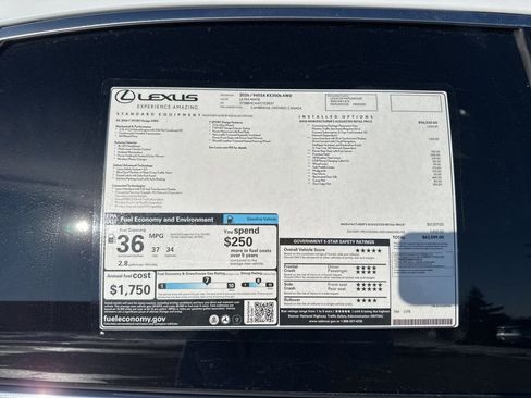 New 2026 Lexus RX 350h image 8