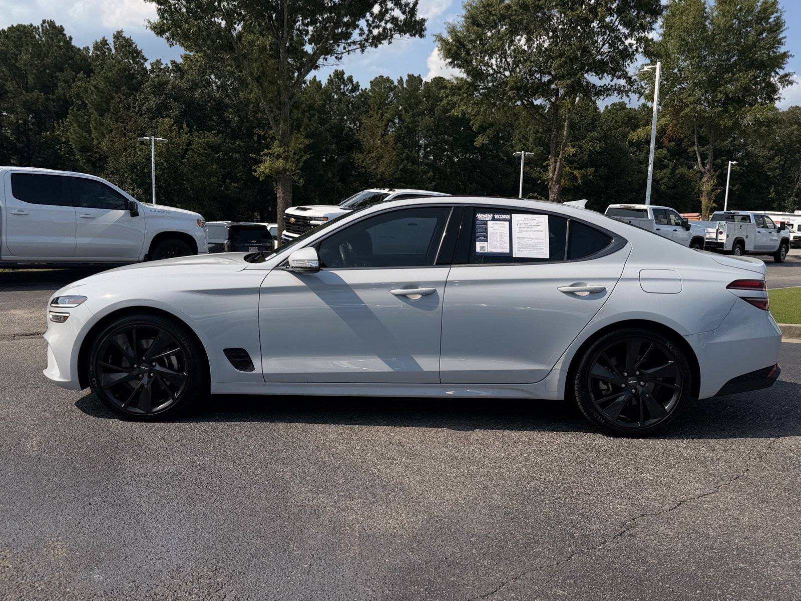 Used 2023 Genesis G70 2.0T w/ Sport Prestige Package RWD image 9