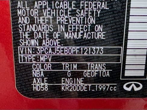 Used 2023 INFINITI QX50 Sensory image 34