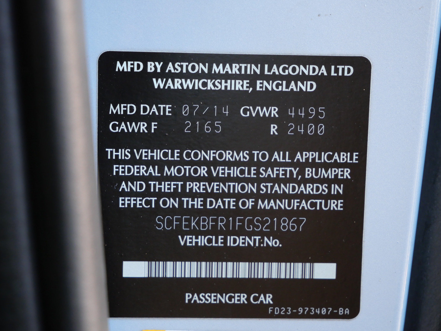 Used 2015 Aston Martin V12 Vantage S RWD image 33