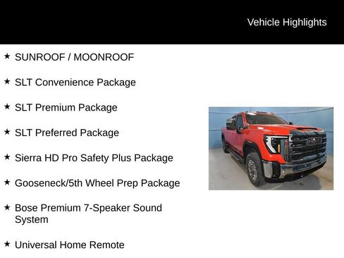 Used 2024 GMC Sierra 2500 SLT w/ SLT Premium Package AWD/4WD image 32