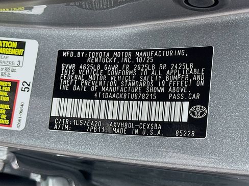 Certified 2026 Toyota Camry SE w/ Convenience Package FWD image 32