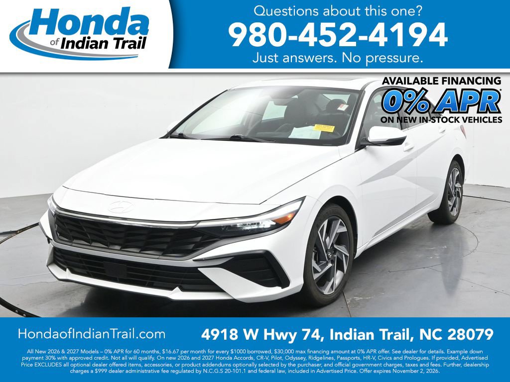 Used 2025 Hyundai Elantra Limited FWD 360° Tour