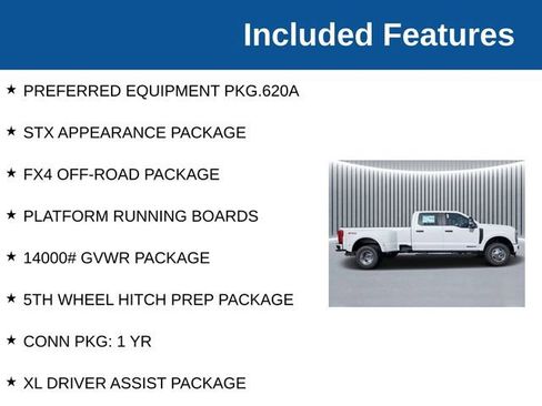 New 2026 Ford F350 XL w/ STX Appearance Package AWD/4WD image 4