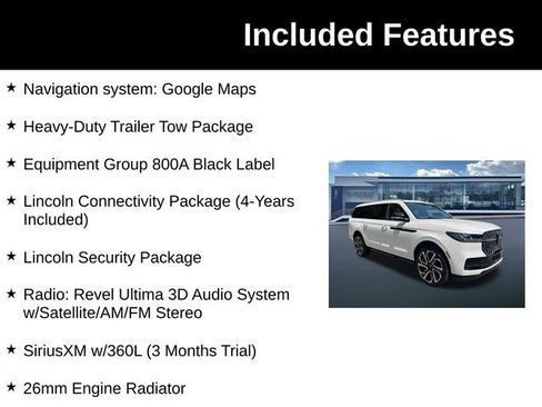 New 2027 Lincoln Navigator L Black Label AWD/4WD image 6
