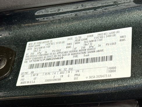 Used 2021 Ford F150 XLT w/ Equipment Group 302A High RWD image 39