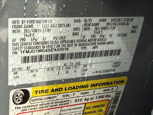 New 2025 Ford Expedition Platinum w/ Platinum Ultimate Package image 53